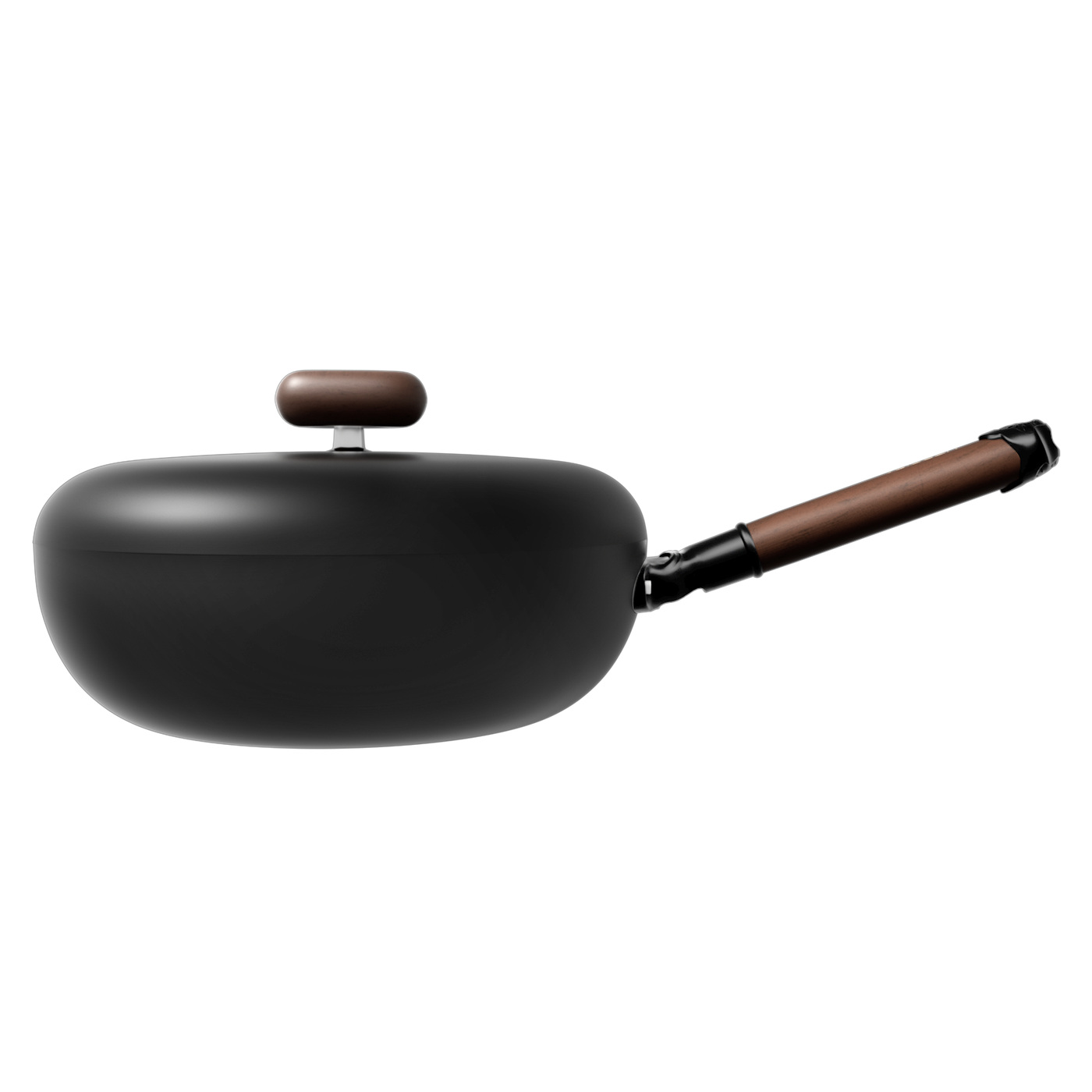 VELOSAN 32 cm Iron Wok with Titanium Coating